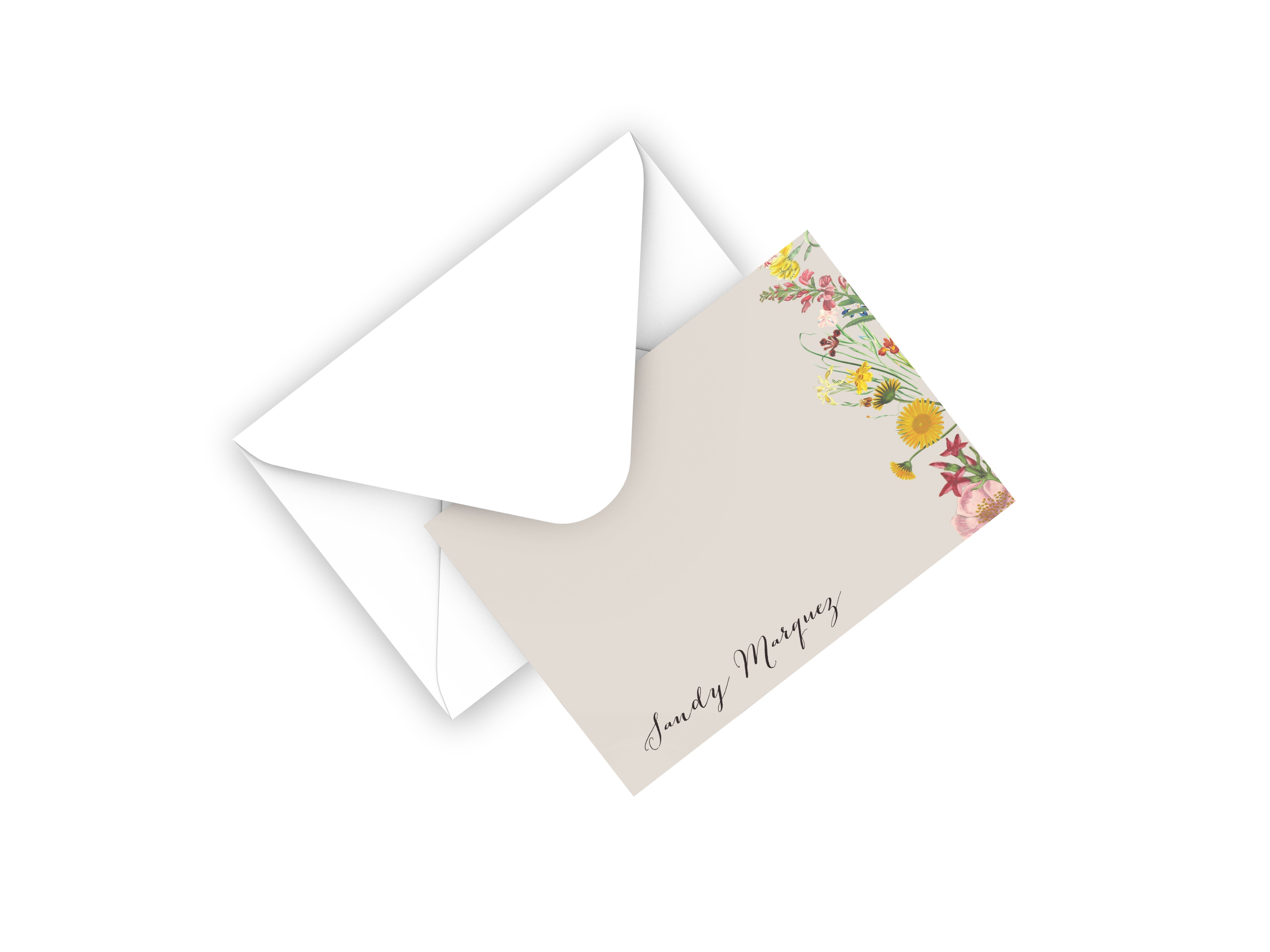 Flat Card With Envelope 278