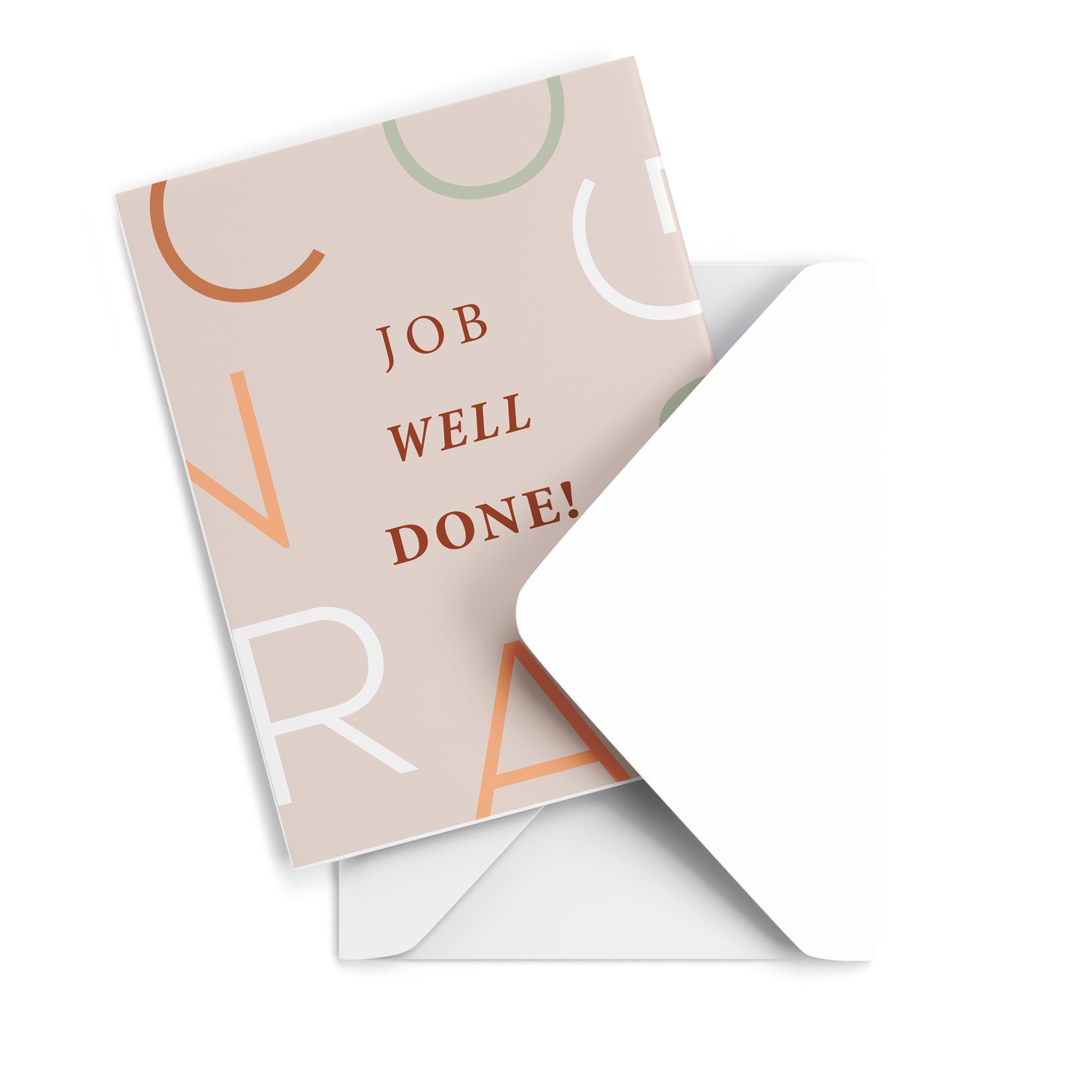 Job Well Done Greeting Card