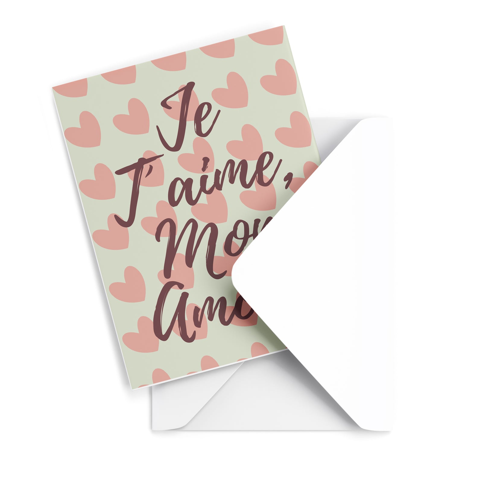 Je T'aime Greeting Card