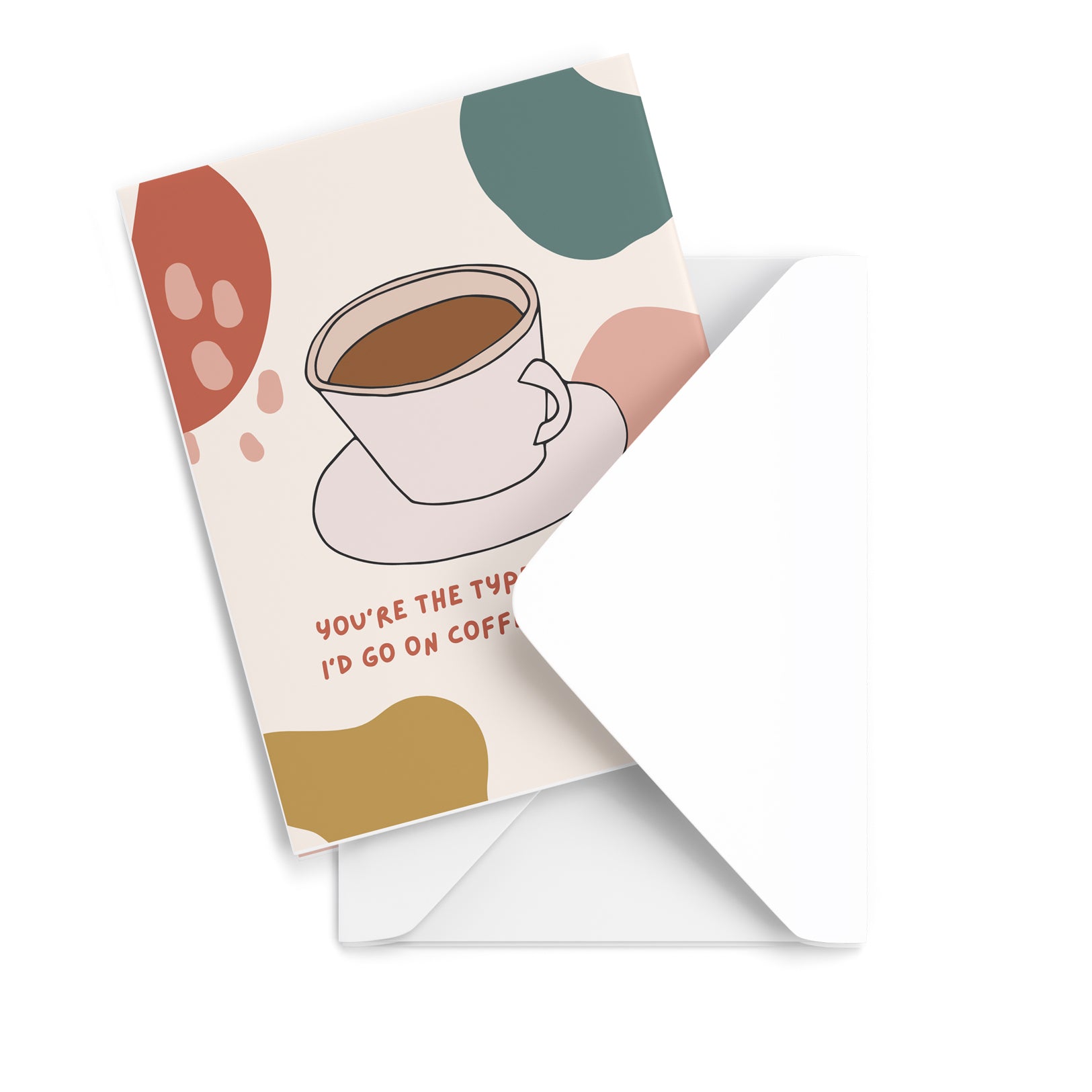 Coffee Dates Greeting Card