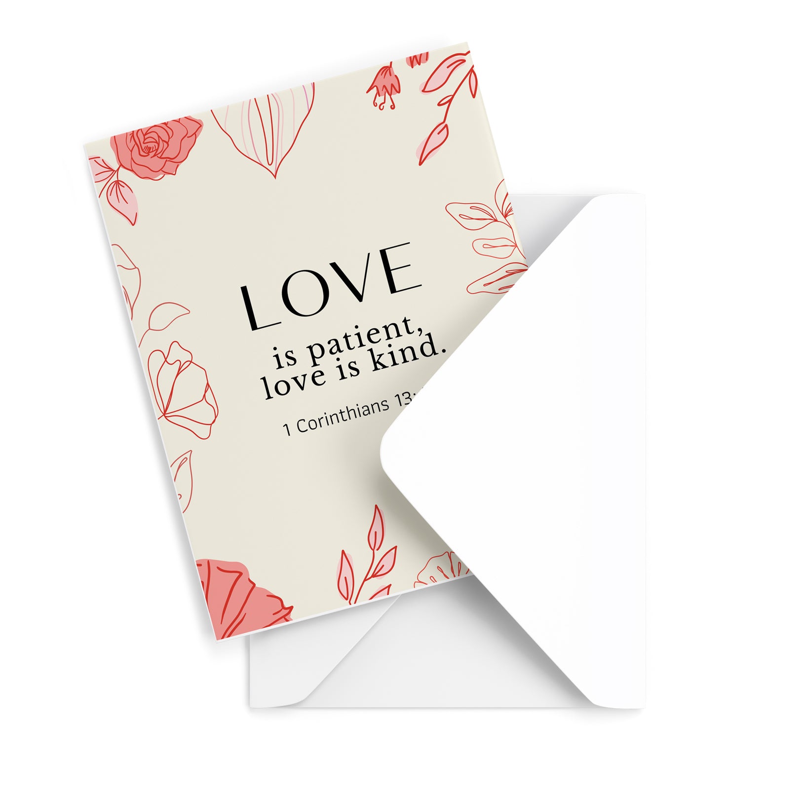 Love is Patient Greeting Card