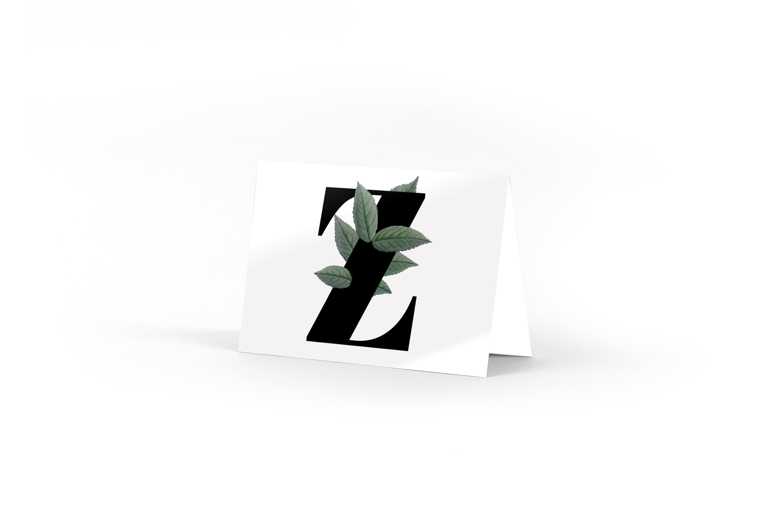 Monogram Card - Z