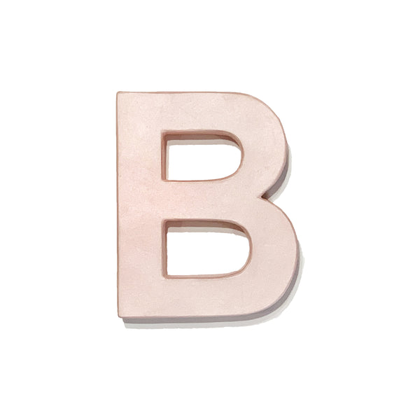 Pink Letter Blocks