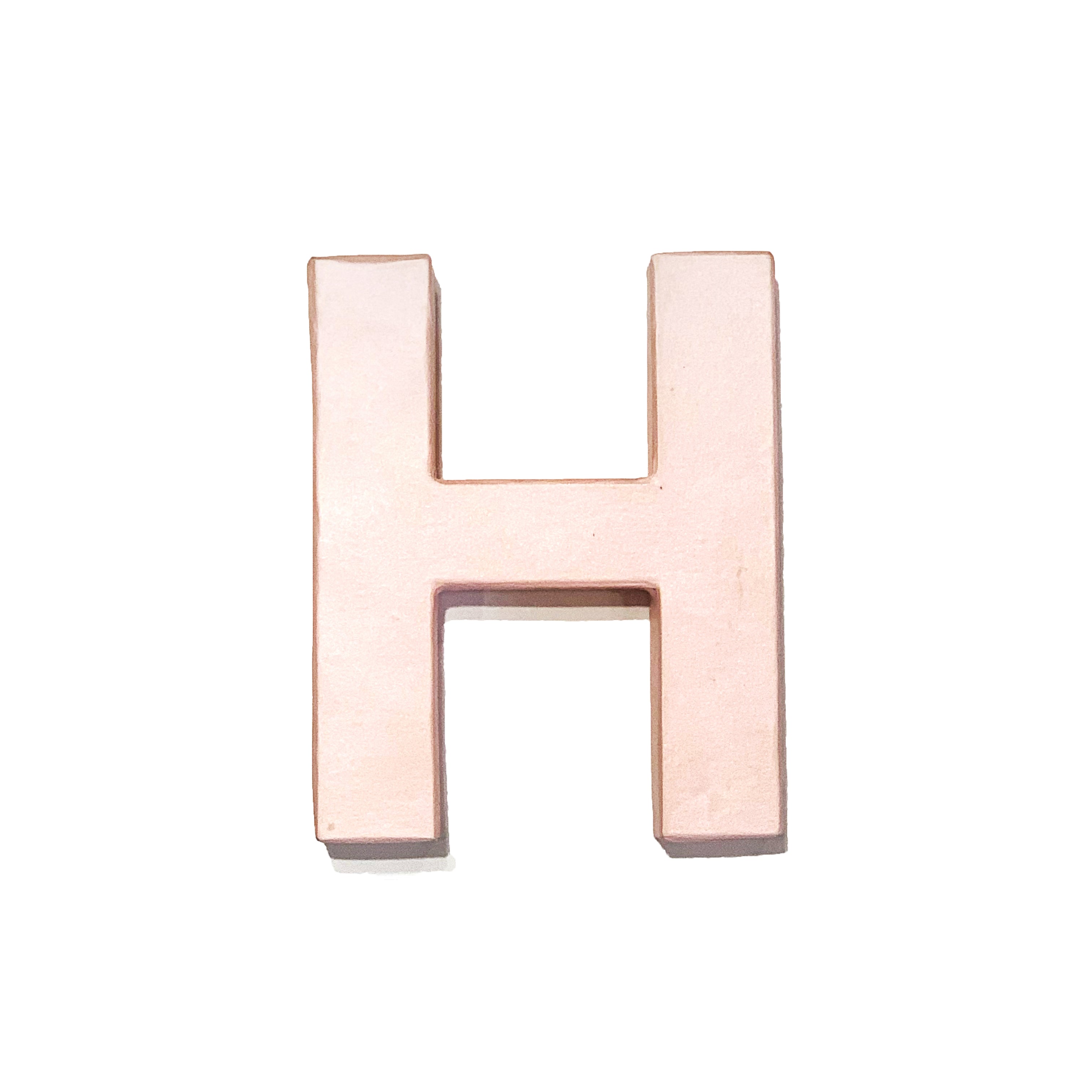 Pink Letter Blocks